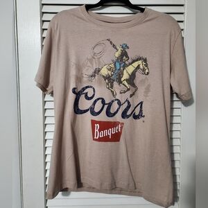 Coors Beige Graphic Short Sleeve Tee